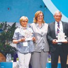 Mari Carmen Mallo, Ángeles Armisén y Gerardo Marcos García.