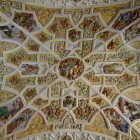 Detalle de la bóveda barroca de la Sala del Pendón de San Isidoro.