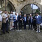 Expertos y autoridades brindaron por la «excelente» cosecha, en la Colegiata de San Isidoro.
