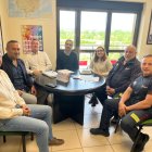 Reunión del área de Protección Civil.