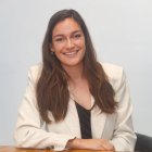 Laura González Llamazares, ayer en el Diario de León.