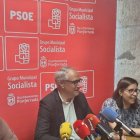 Olegario Ramón compareció ante los medios.