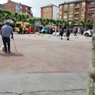 La mortal agresión fue en la plaza Santa Bárbara.