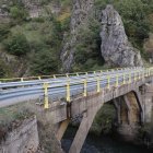 El actual puente de Remolina que espera ser sustituido por uno nuevo.