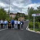El diputado se desplazó a la localidad para recibir las obras.