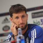 Borja Valle reflexionó ayer sobre el partido de ida y el duelo de pasado ante el Antequera.