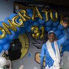 Kami Rita celebró sus 31 ascensiones al Everest como sherpa.