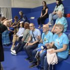 Taller intergeneracional de lengua de signos española en el Musac el año pasado.