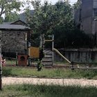 Imagen de uno de los espacios públicos de Fabero.