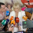 Bárbara Rey, ayer.