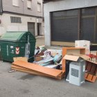 Un ejempo del uso incívico de los desperdicios.