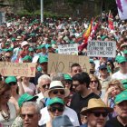 Manifestación por las paradas del AVE.