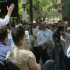 Feijóo en un acto público del PP de Castilla-La Mancha en Guadalajara.