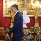Pedro Sánchez el jueves, en el acto de conmemoración de la entrada en la UE.
