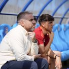 Javi Rey, técnico de la SD Ponferradina, valoró el resultado como positivo.