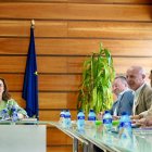 Un momento del Consejo Agrario Regional celebrado este lunes en Valladolid.