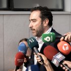 El empresario Víctor de Aldama llega a declarar como testigo y expresidente del Zamora Club de Fútbol por el ascenso del Andorra ante la juez de Majadahonda, a 18 de junio de 2025, en Madrid (España).