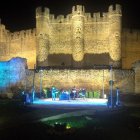 Una actuación musical de las Noches del Castillo de Valencia de Don Juan.