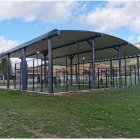 Pista de padel que contará con un cierre.