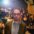 Jorge Suárez Quiñones, autor de Natus no uta (Canciones de verano), en el Jihlava International Documentary Film Festival.