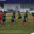 La Deportiva realizó ayer su 218º entrenamiento de esta temporada.