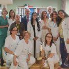 El equipo del Hospital de León.