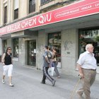 Imagen de un bazar chino de la capital.