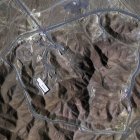 Imagen de satélite que muestra el lugar en el que Irán enriquece uranio en Fordo.