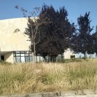 Las ventanas del Ayuntamiento se cubren con papel aluminio.