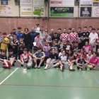 La gran familia deportiva del fútbol sala de Cistierna.