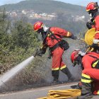 Una de las últimas intervenciones de la UME, a principios de mes en el Bierzo.