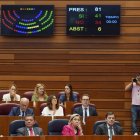 Imagen de Mañueco y parte de su gobierno.