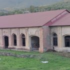 Instalaciones del pozo Herrera I de Sabero, donde se ubicará la Estación Biológica Cantábrica.