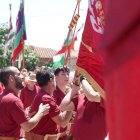 Los jóvenes, muy implicados con las tradiciones.
