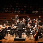 Un momento del concierto de la Sinfónica Odón Alonso en el Auditorio.
