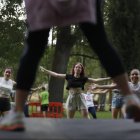 Una de las actividades organizadas al aire libre