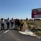 Recepción de los trabajos de mejora en la carretera LE-7401.