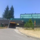 Fachada del cuartel de la Guardia Civil de Villablino.