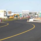 El nuevo ramal ganado al ajuste de circulación en la zona en obras.