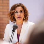 La vicepresidenta primera del Gobierno y ministra de Hacienda, María Jesús Montero.