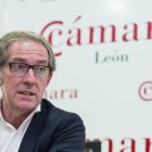 El presidente de la Cámara de Comercio de León, Javier Vega.