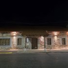 Iluminación en la Casa del Capataz de La Bañeza.