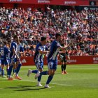 Álex Mula logró ante su ex equipo, el Club Gimnàstic, su único gol de la temporada.