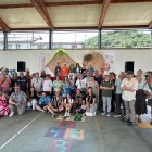 Un nutrido grupo de Salud Mental León se desplazó a Caboalles de Abajo a la Xuntanza.