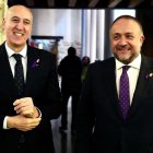 Diez y Álvarez Courel, en una cita institucional de la pasada primavera.