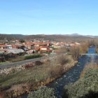 Río Bernesga a su paso por La Seca