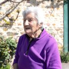 Manuela Álvarez Morán, ahijada de la señorita de Benllera.