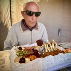 José Díez sopló las velas de su centenario este lunes 7 de julio.