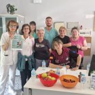 Participantes de la iniciativa 'Camina por la salud' de Puente de Domingo Flórez