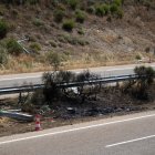 El lugar en el que ocurrieron los hechos, a 3 de julio de 2025, en Palacios de Sanabria, Zamora, Castilla y León (España), donde perdió la vida Diogo Jota y su hermano André Silva.
